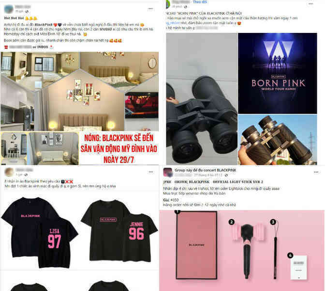 Cẩn trọng với các dịch vụ "ăn theo" concert BLACKPINK