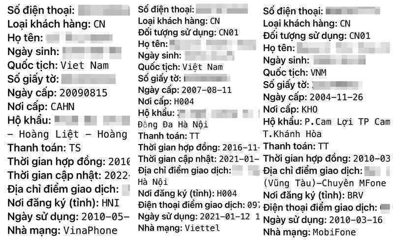 Dữ liệu có thể bị rò rỉ từ một kho nào đó rất lớn