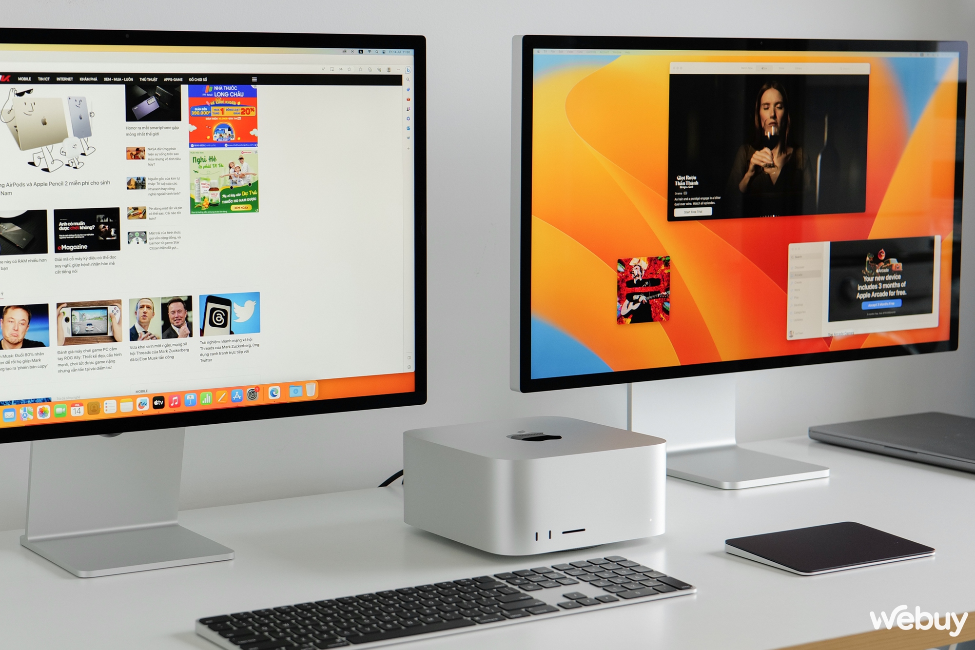 Đây là "quái vật" Mac Studio 2023: Thiết kế không đổi, hiệu năng nâng cấp mạnh mẽ với chip M2 Max/Ultra, giá từ 54,99 triệu đồng - Ảnh 12. Đây là "quái vật" Mac Studio 2023: Thiết kế không đổi, hiệu năng nâng cấp mạnh mẽ với chip M2 Max/Ultra, giá từ 54,99 triệu đồng - Ảnh 12.