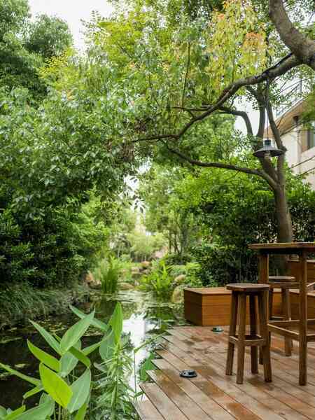 Rời thành phố về ngoại ô xây nhà vườn rộng 1.000m2 với bể bơi và cây xanh