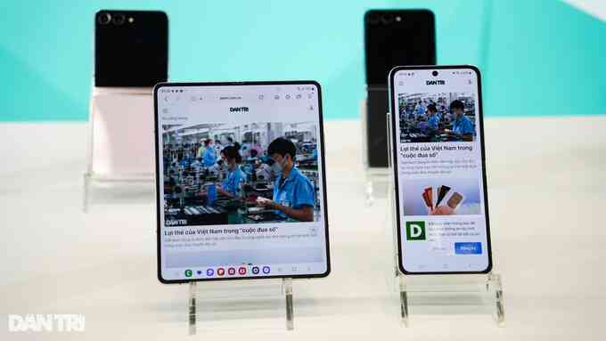 Giá Galaxy Z Fold5 cao nhất hơn 50 triệu đồng tại Việt Nam
