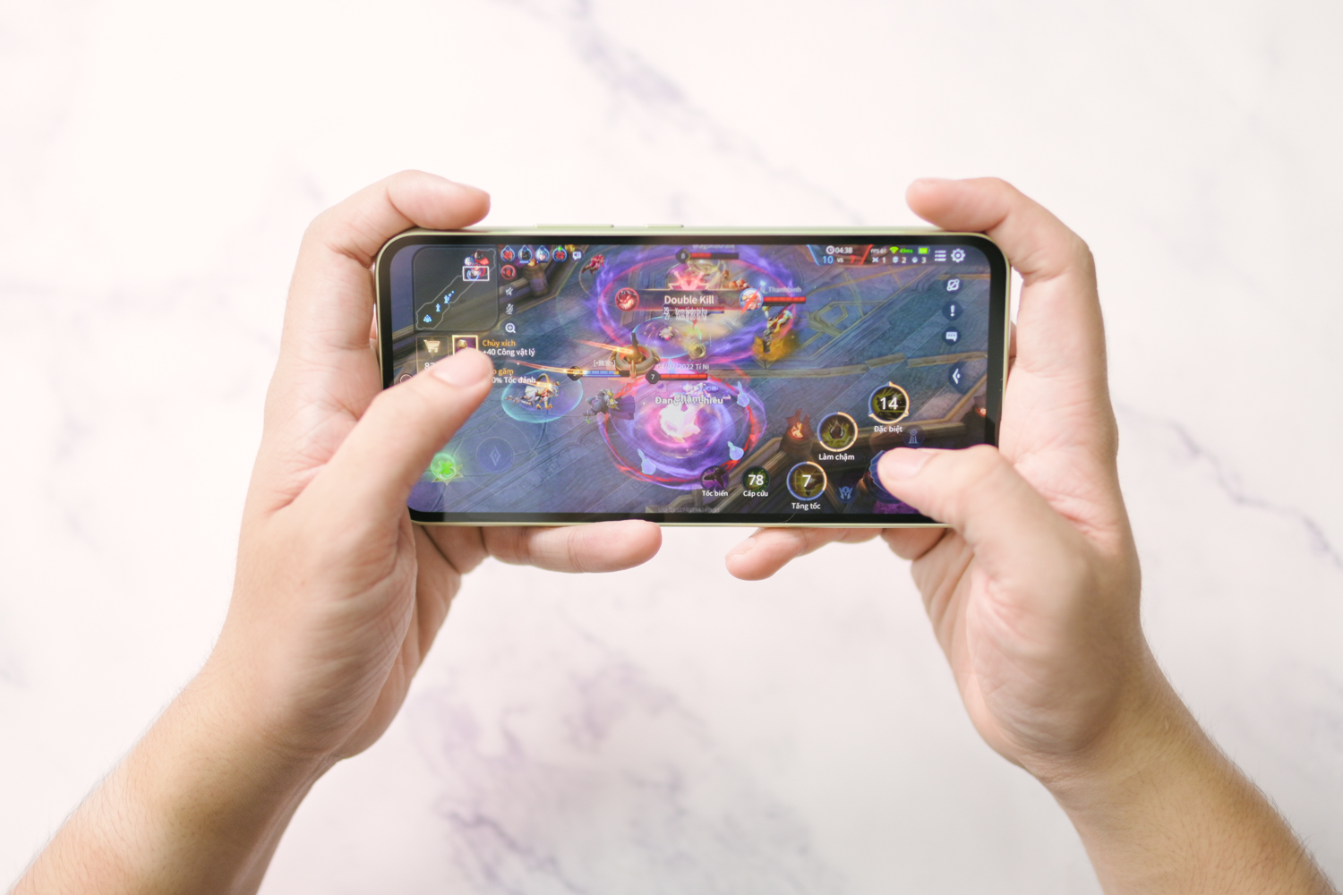 Galaxy A54 5G chứng minh năng lực xứng tầm cùng game thủ trẻ với hiệu năng không đổi sau nhiều tháng sử dụng - Ảnh 2. Galaxy A54 5G chứng minh năng lực xứng tầm cùng game thủ trẻ với hiệu năng không đổi sau nhiều tháng sử dụng - Ảnh 2.