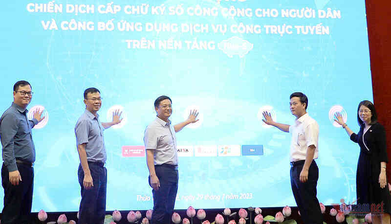 Thừa Thiên Huế phát động chiến dịch cấp chữ ký số công cộng cho người dân