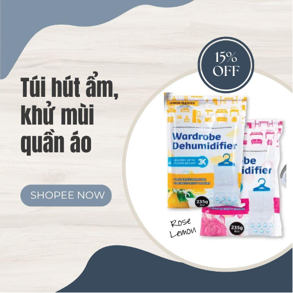 4 sản phẩm "cứu tinh" nhà cửa khỏi ẩm mốc mùa mưa bão, giá chỉ từ 50.000 đồng