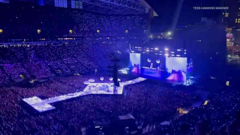 Đêm nhạc của Taylor Swift tạo nên cơn địa chấn tương đương trận động đất 2.3 độ richter - Ảnh 3. Đêm nhạc của Taylor Swift tạo nên cơn địa chấn tương đương trận động đất 2.3 độ richter - Ảnh 3.