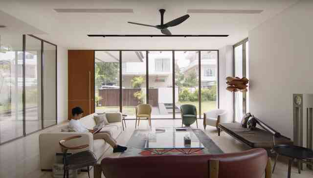Kiến trúc sư cải tạo lán bỏ hoang thành nhà 3 tầng hiện đại, bao trọn bởi màu xanh của thiên nhiên - Ảnh 4. Kiến trúc sư cải tạo lán bỏ hoang thành nhà 3 tầng hiện đại, bao trọn bởi màu xanh của thiên nhiên - Ảnh 4.