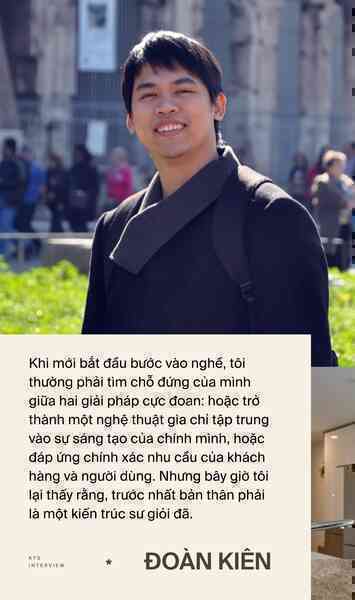 KTS Đoàn Hữu Kiên: Kiến trúc sẽ trở nên hời hợt nếu kiến trúc sư chỉ quan tâm tới việc giải quyết những nhu cầu tức thời - Ảnh 3. KTS Đoàn Hữu Kiên: Kiến trúc sẽ trở nên hời hợt nếu kiến trúc sư chỉ quan tâm tới việc giải quyết những nhu cầu tức thời - Ảnh 3.