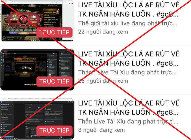 Game cờ bạc “tung hoành” trên mạng xã hội