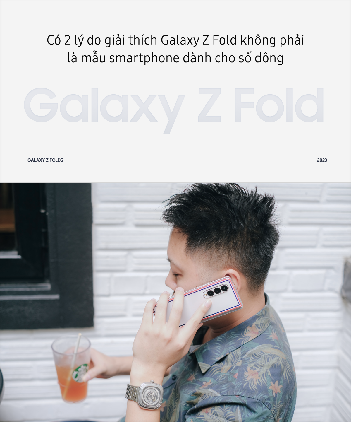 Người dùng smartphone gập: “Galaxy Z Fold5 là sự nâng cấp xứng đáng!” - Ảnh 7. Người dùng smartphone gập: “Galaxy Z Fold5 là sự nâng cấp xứng đáng!” - Ảnh 7.