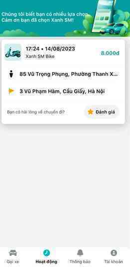 Trải nghiệm ngày đầu đi "xe ôm điện" Vinfast: 3km chỉ tốn 8.000 đồng, tài xế lịch sự gạt chỗ để chân cho khách, trả lời vanh vách các thông số kỹ thuật - Ảnh 3. Trải nghiệm ngày đầu đi "xe ôm điện" Vinfast: 3km chỉ tốn 8.000 đồng, tài xế lịch sự gạt chỗ để chân cho khách, trả lời vanh vách các thông số kỹ thuật - Ảnh 3.