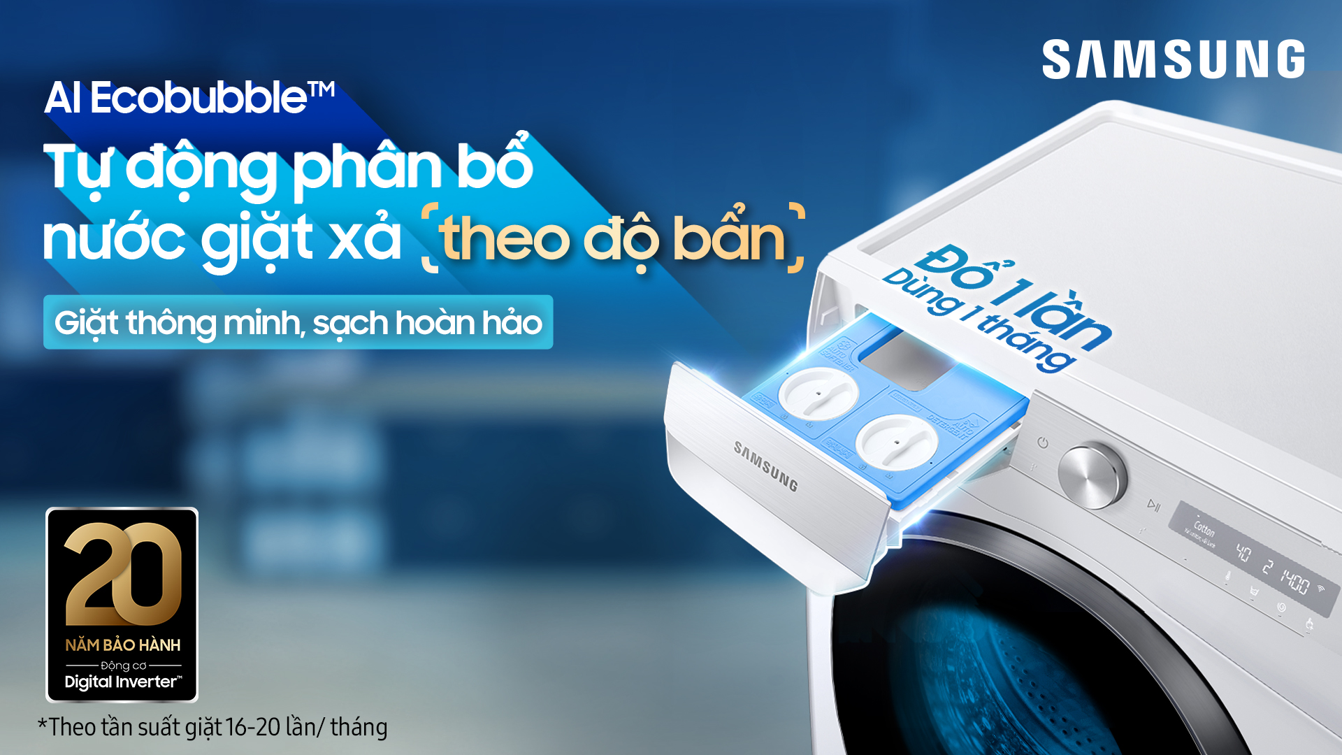 Samsung thiết lập chuẩn máy giặt mới với Ngăn giặt xả tự động dẫn đầu công nghệ AI - Ảnh 2. Samsung thiết lập chuẩn máy giặt mới với Ngăn giặt xả tự động dẫn đầu công nghệ AI - Ảnh 2.