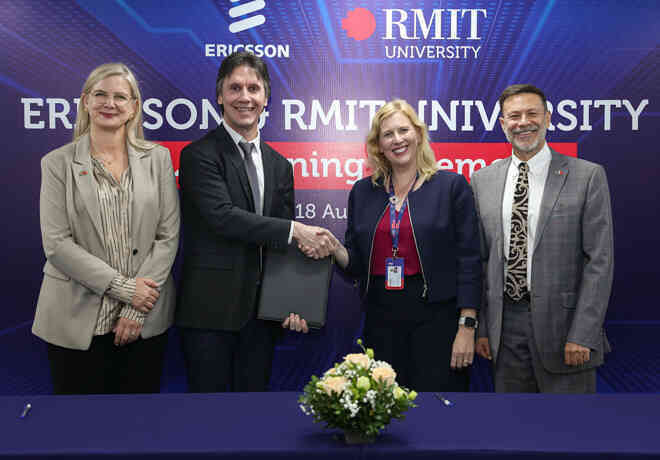 Ericsson và Đại học RMIT thành lập phòng thí nghiệm AI tại Việt Nam