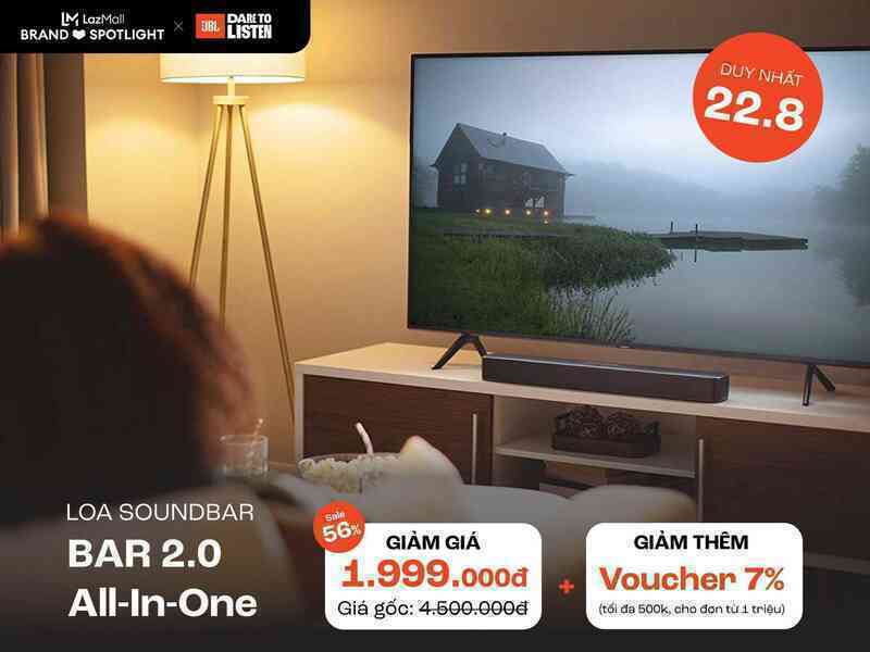 Duy nhất 22/08 này, đón deal hết công suất với loa và tai nghe JBL trên Lazada - Ảnh 4. Duy nhất 22/08 này, đón deal hết công suất với loa và tai nghe JBL trên Lazada - Ảnh 4.