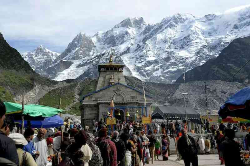 Ngôi đền Kedarnath (Ấn Độ) bị ảnh hưởng nghiêm trọng trước biến đổi khí hậu