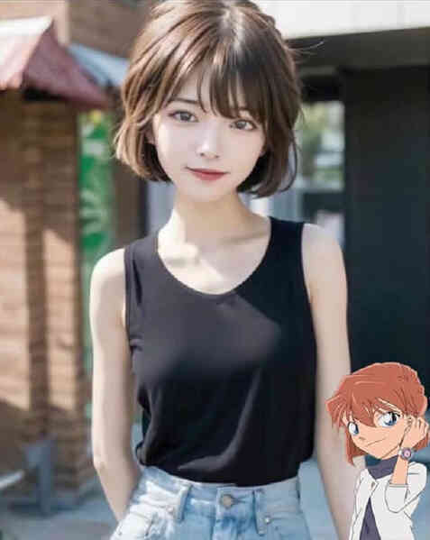 Nhờ AI phác họa, cộng đồng thỏa sức chiêm ngưỡng dung nhan kiệt xuất của dàn mỹ nhân Conan - Ảnh 4. Nhờ AI phác họa, cộng đồng thỏa sức chiêm ngưỡng dung nhan kiệt xuất của dàn mỹ nhân Conan - Ảnh 4.