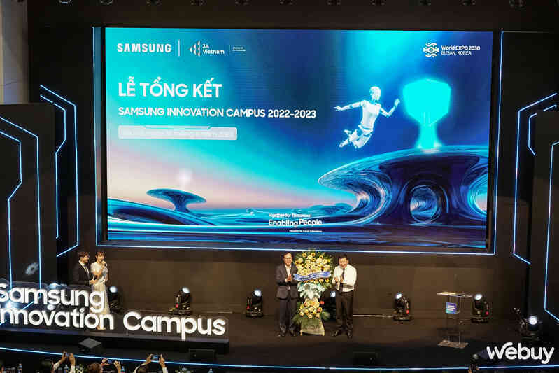 Tổng kết dự án Phát triển tài năng công nghệ Samsung Innovation Campus năm 2022 - 2023