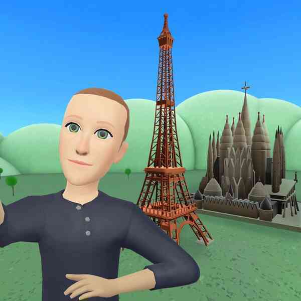 Mark Zuckerberg từng bị chê cười khi khoe đồ họa ngờ nghệch trong Horizon Worlds (Ảnh: Facebook).