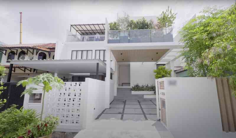 Vợ chồng cải tạo lại toàn bộ dù nhà 3 tầng còn mới, đi đến đâu cũng có cây xanh