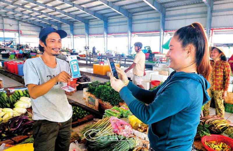 Tiện lợi chợ 4.0 ở Cà Mau