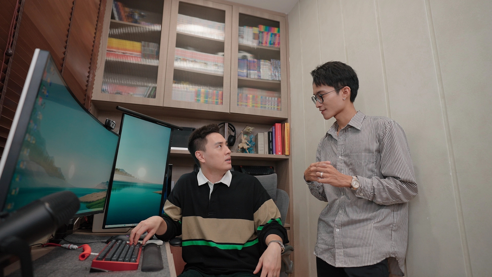 Thăm nhà cặp đôi chữa lành nổi tiếng: Vợ cắt phòng ngủ cho chồng thỏa chí đam mê - Ảnh 4. Thăm nhà cặp đôi chữa lành nổi tiếng: Vợ cắt phòng ngủ cho chồng thỏa chí đam mê - Ảnh 4.