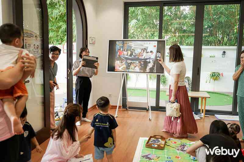 Bảng tương tác Samsung Flip Pro: Trải nghiệm mới lạ, hứa hẹn thay thế “bảng đen, phấn trắng” trong trường học
