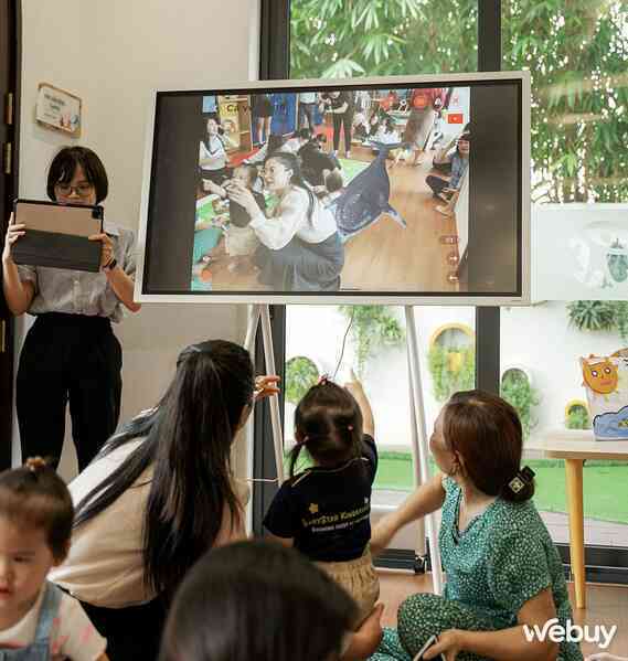 Bảng tương tác Samsung Flip Pro: Trải nghiệm mới lạ, hứa hẹn thay thế “bảng đen, phấn trắng” trong trường học