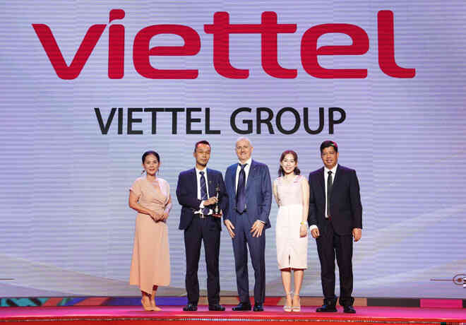 Viettel được bình chọn là nơi làm việc tốt nhất châu Á