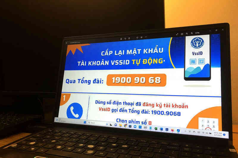 Cách lấy lại mật khẩu VssID mới nhất