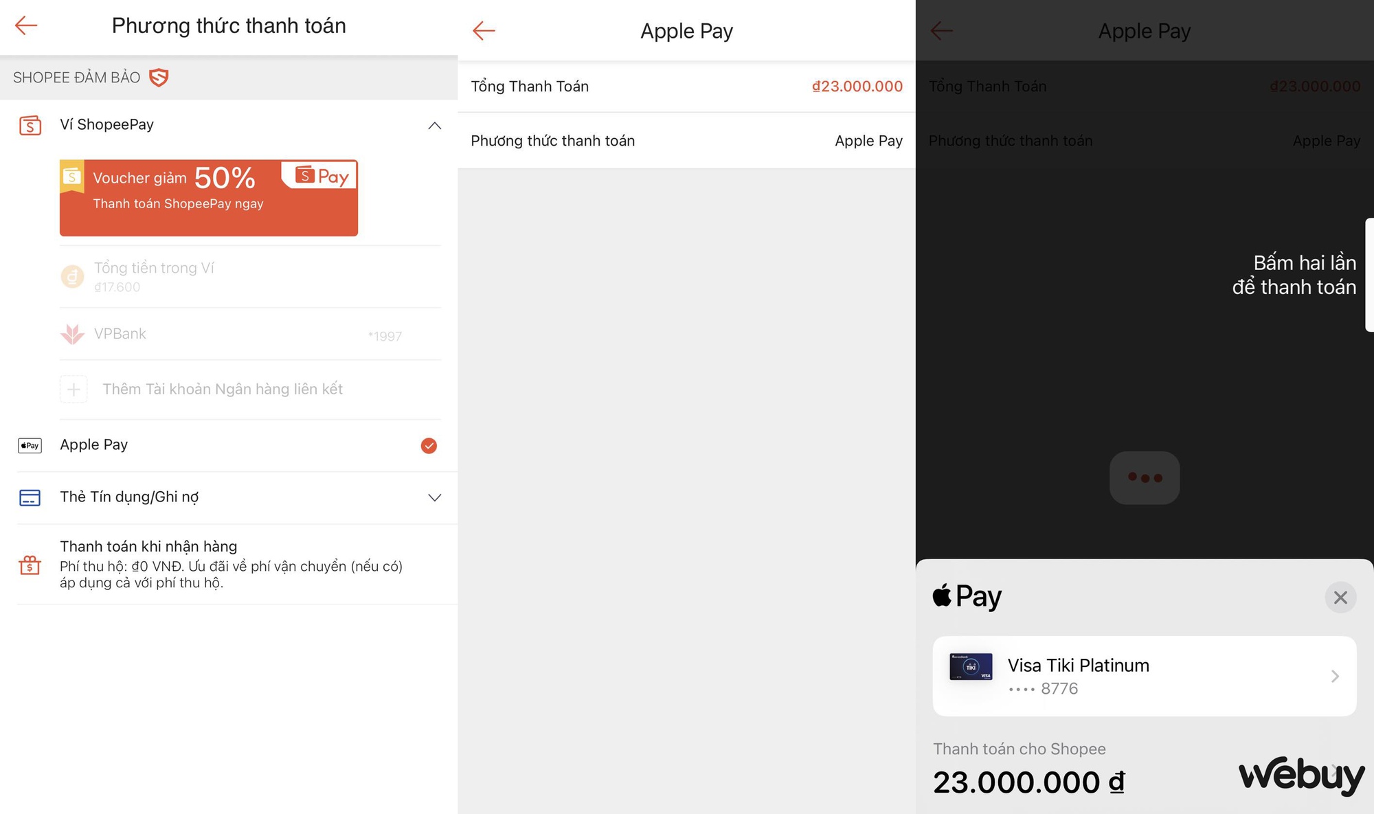 Chỉ trong 1 đêm, Apple Pay đã làm được điều mà Samsung Pay hay Google Pay nhiều năm qua không làm được tại Việt Nam - Ảnh 2. Chỉ trong 1 đêm, Apple Pay đã làm được điều mà Samsung Pay hay Google Pay nhiều năm qua không làm được tại Việt Nam - Ảnh 2.