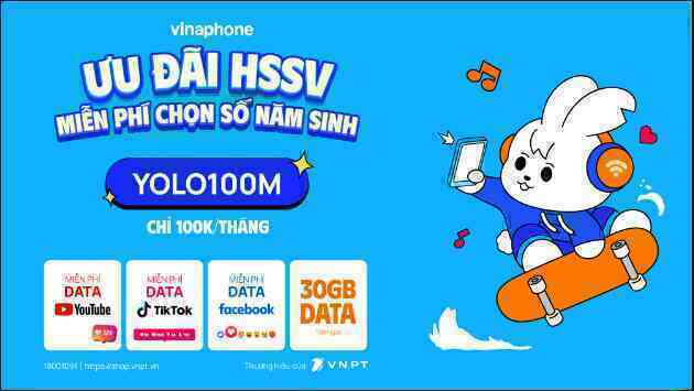 Nhập hội Vina - Phá đảo Data cùng ưu đãi cực khủng của VinaPhone mùa tựu trường