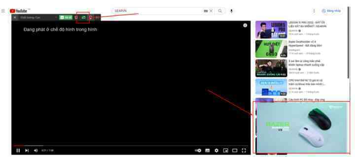 Cách xem YouTube ngoài màn hình siêu đơn giản - Ảnh 3.