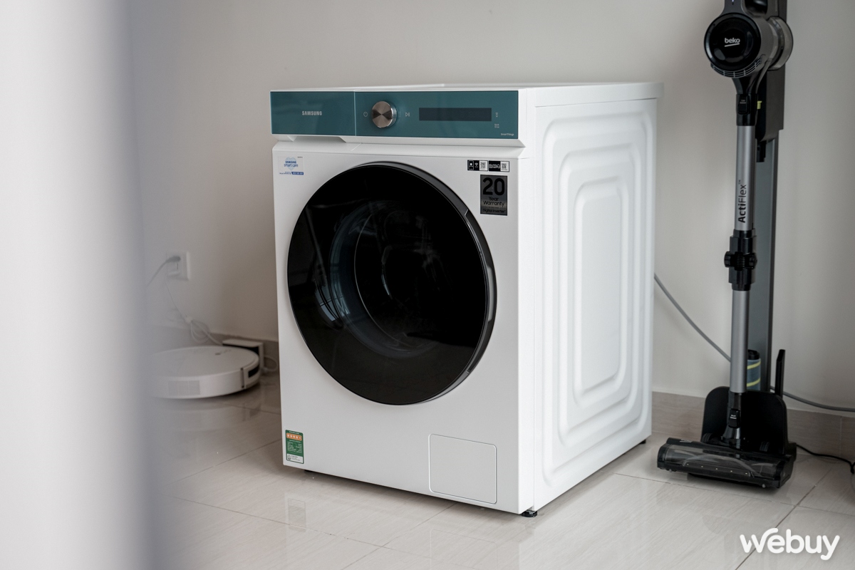 Không phải để “làm màu”, trí tuệ nhân tạo trong máy giặt phân tích độ bẩn, tiết kiệm điện cho gia chủ thế này đây