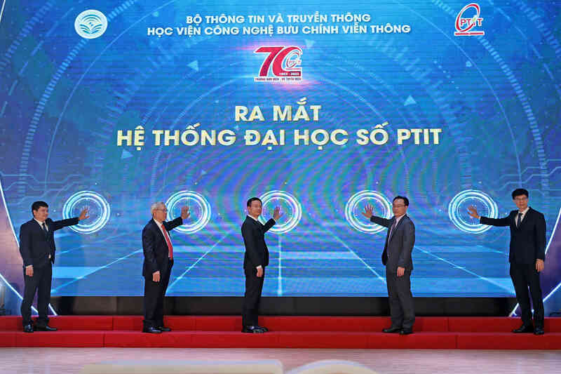 Nền tảng Đại học số PTIT đã được ứng dụng tại hơn 20 trường đại học
