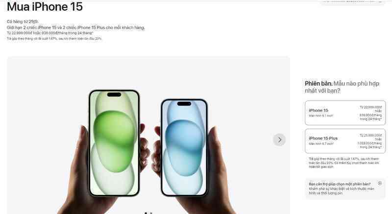 iPhone 15 series chính thức mở đặt trước, các hệ thống bán lẻ tại Việt Nam lại lao vào 'cuộc chiến giá rẻ'