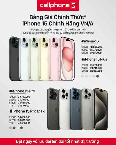iPhone 15 series chính thức mở đặt trước, các hệ thống bán lẻ tại Việt Nam lại lao vào 'cuộc chiến giá rẻ' - Ảnh 3. iPhone 15 series chính thức mở đặt trước, các hệ thống bán lẻ tại Việt Nam lại lao vào 'cuộc chiến giá rẻ' - Ảnh 3.