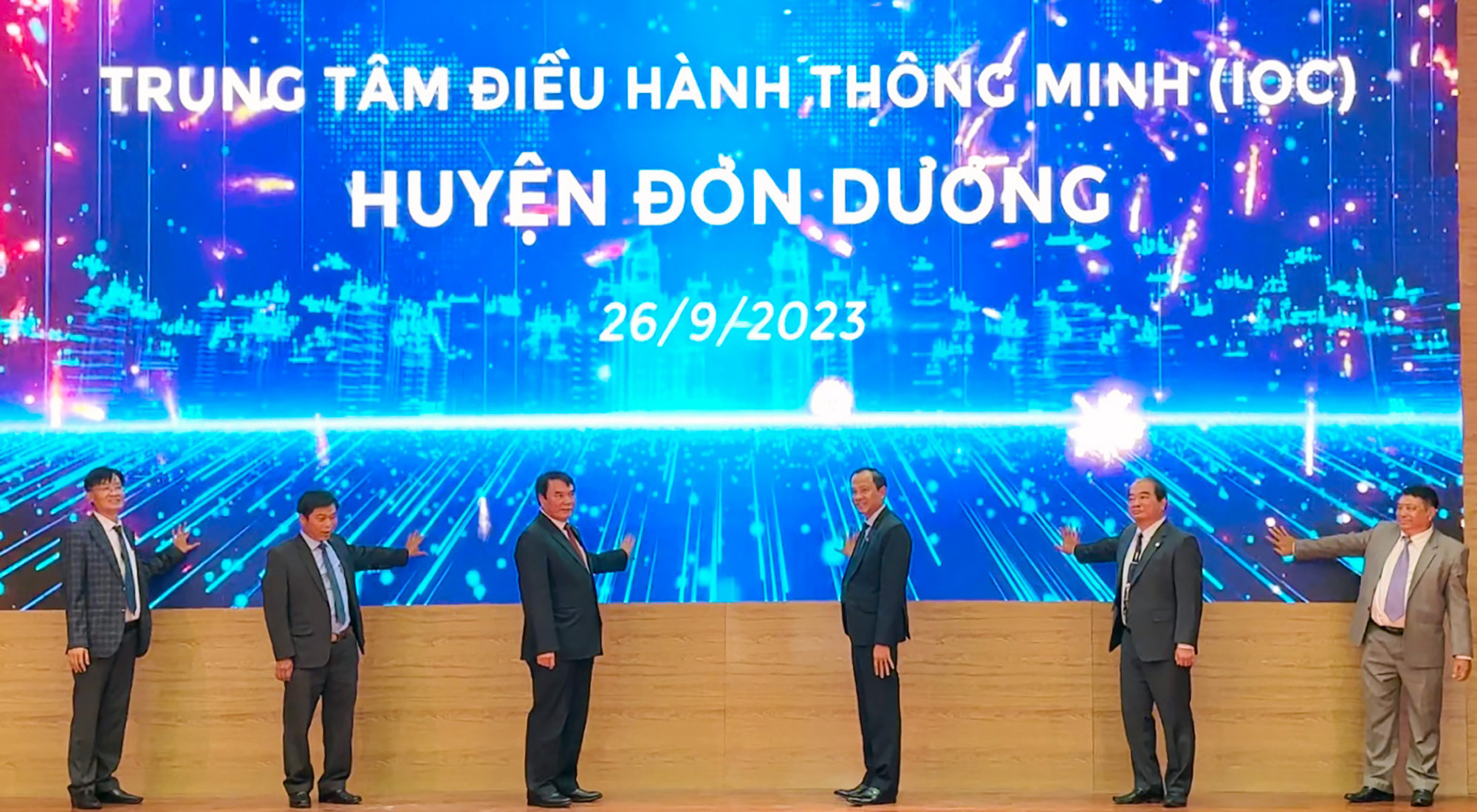 Trung tâm điều hành thông minh của huyện ở Lâm Đồng vào hoạt động