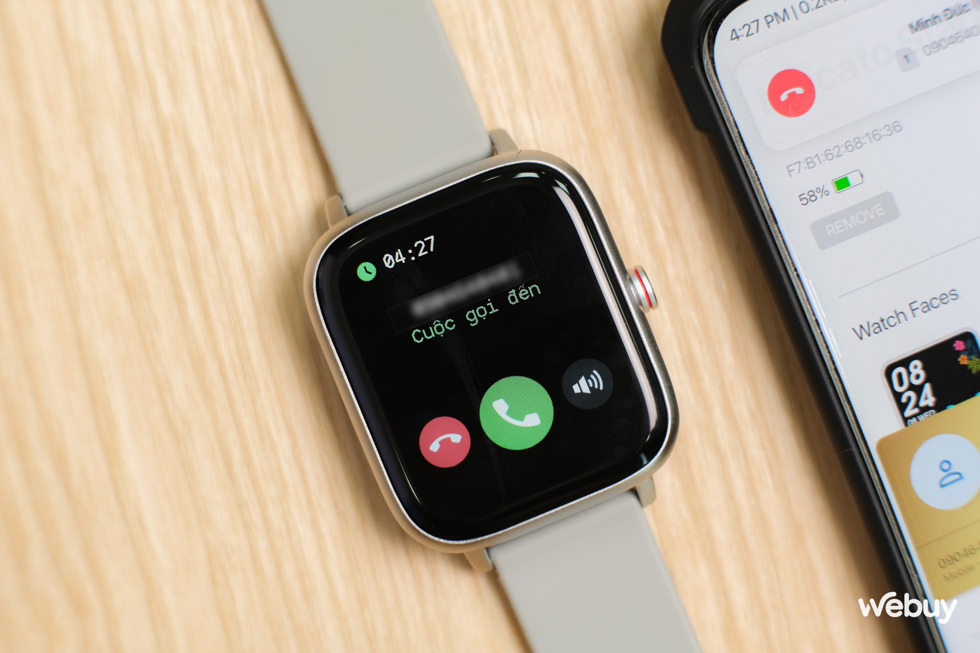 Smartwatch chính hãng giá 490.000 đồng: Thiết kế giống Apple Watch, khung viền nhôm, có loa/mic thoại, pin 7 ngày - Ảnh 10. Smartwatch chính hãng giá 490.000 đồng: Thiết kế giống Apple Watch, khung viền nhôm, có loa/mic thoại, pin 7 ngày - Ảnh 10.