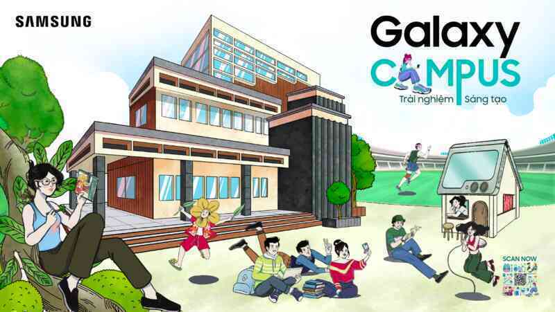 Mua đồ Samsung giảm giá 50%: Chỉ có tại sân chơi công nghệ Galaxy Campus dành riêng cho các bạn sinh viên