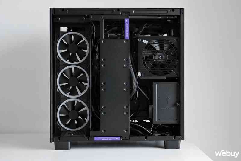 Đánh giá NZXT H9 Elite: Thoáng mát giải nhiệt, rộng rãi đi dây và cao cấp như cái tên - Ảnh 10. Đánh giá NZXT H9 Elite: Thoáng mát giải nhiệt, rộng rãi đi dây và cao cấp như cái tên - Ảnh 10.