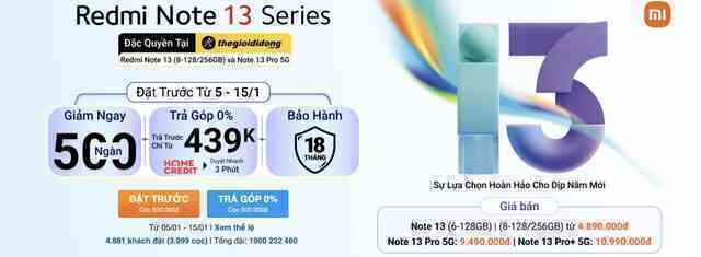 Đánh giá Redmi Note 13: Bốn ưu điểm khẳng định vị thế smartphone Đánh giá Redmi Note 13: Bốn ưu điểm khẳng định vị thế smartphone