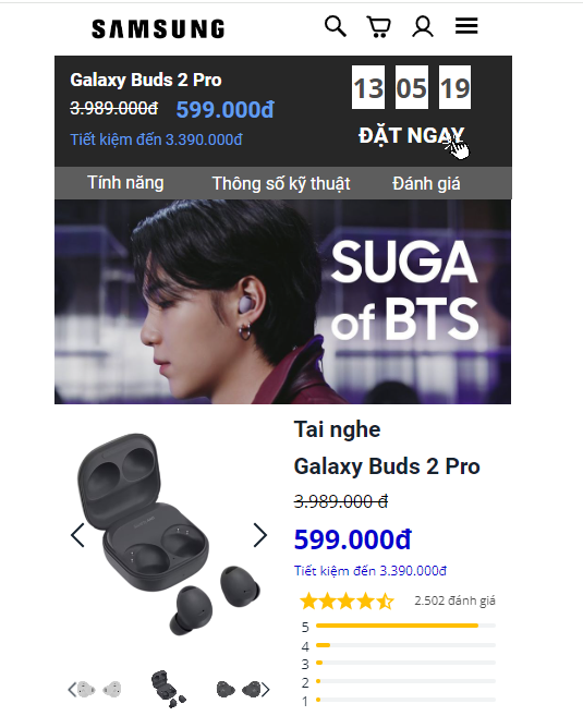 Galaxy Buds2 Pro tụt sốc, giá chỉ còn 599.000 đồng: Cảnh giác trước chiêu trò lừa đảo- Ảnh 2.