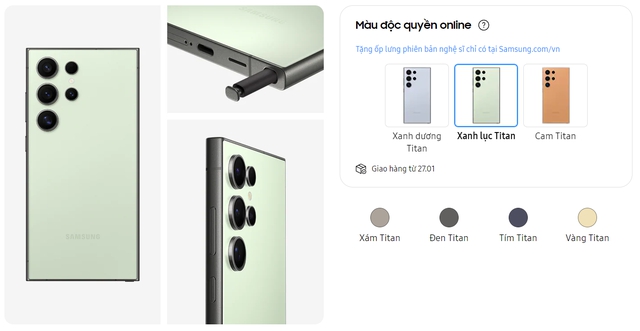 Galaxy S24 Ultra và S24+ có thêm 3 màu độc quyền chỉ bán giới hạn- Ảnh 2.