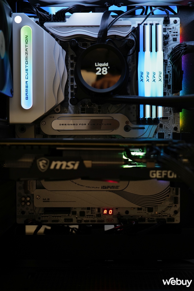 Trên tay Colorful iGame Z790D5 FLOW: mainboard màu trắng cho các cấu hình Intel cao cấp- Ảnh 13. Trên tay Colorful iGame Z790D5 FLOW: mainboard màu trắng cho các cấu hình Intel cao cấp- Ảnh 13.