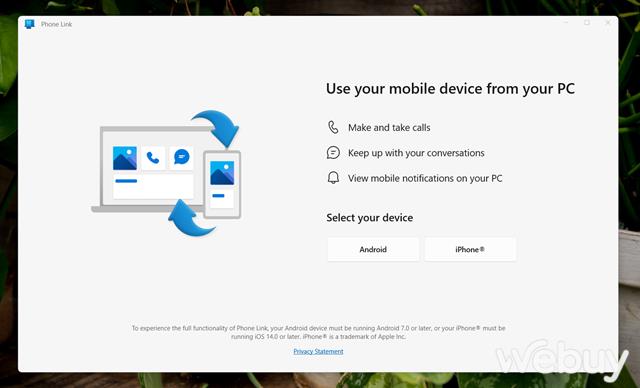 Hướng dẫn sử dụng Phone Link của Microsoft để kết nối máy tính với smartphone- Ảnh 5. Hướng dẫn sử dụng Phone Link của Microsoft để kết nối máy tính với smartphone- Ảnh 5.