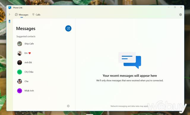 Hướng dẫn sử dụng Phone Link của Microsoft để kết nối máy tính với smartphone- Ảnh 10. Hướng dẫn sử dụng Phone Link của Microsoft để kết nối máy tính với smartphone- Ảnh 10.