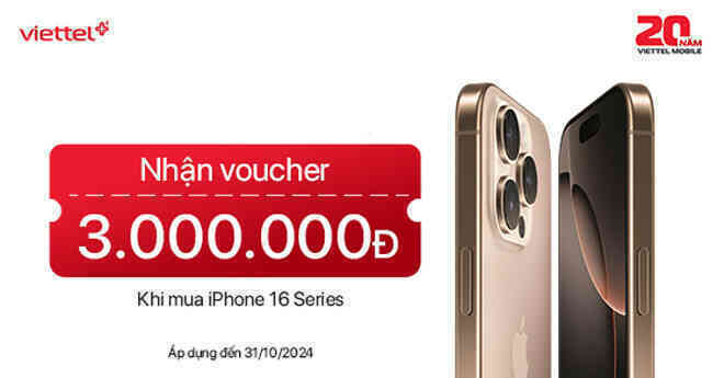 Viettel Mobile gửi tặng 200.000 ưu đãi hấp dẫn mừng tuổi 20