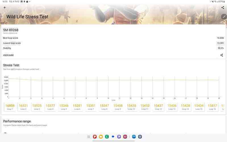Đánh giá hiệu năng chip Dimensity 9300+ trên Galaxy Tab S10 Ultra: Chơi game đồ họa nặng cực mượt, điểm AnTuTu hơn 2 triệu, xứng đáng "ông vua" phân khúc gaming cao cấp- Ảnh 4. Đánh giá hiệu năng chip Dimensity 9300+ trên Galaxy Tab S10 Ultra: Chơi game đồ họa nặng cực mượt, điểm AnTuTu hơn 2 triệu, xứng đáng "ông vua" phân khúc gaming cao cấp- Ảnh 4.