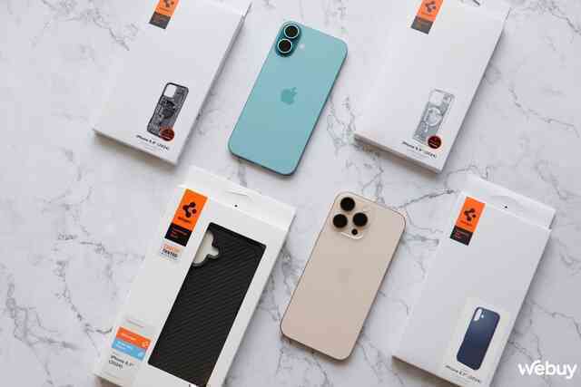 Loạt ốp lưng cao cấp dành cho iPhone 16 đáng mua: Thương hiệu nổi tiếng, thiết kế đẹp, cực bền bỉ mà giá lại rẻ hơn hàng "chính chủ" Apple