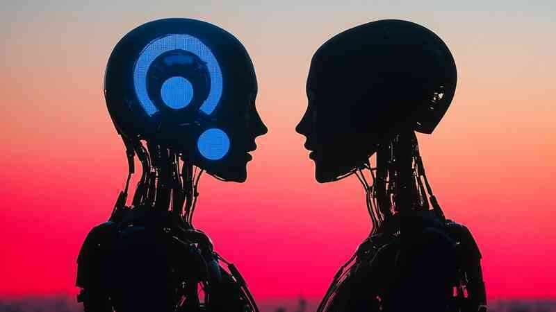 Ameca và Azi: Hai robot hình người 'tiên tiến nhất thế giới' có thể tự trò chuyện và thể hiện biểu cảm với nhau- Ảnh 4. Ameca và Azi: Hai robot hình người 'tiên tiến nhất thế giới' có thể tự trò chuyện và thể hiện biểu cảm với nhau- Ảnh 4.
