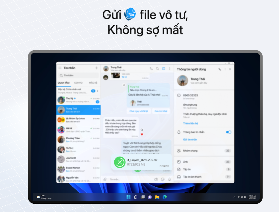 Lotus Chat chính thức ra mắt: Ứng dụng chat an toàn, bảo mật, liền mạch và tối ưu cho công việc- Ảnh 4. Lotus Chat chính thức ra mắt: Ứng dụng chat an toàn, bảo mật, liền mạch và tối ưu cho công việc- Ảnh 4.